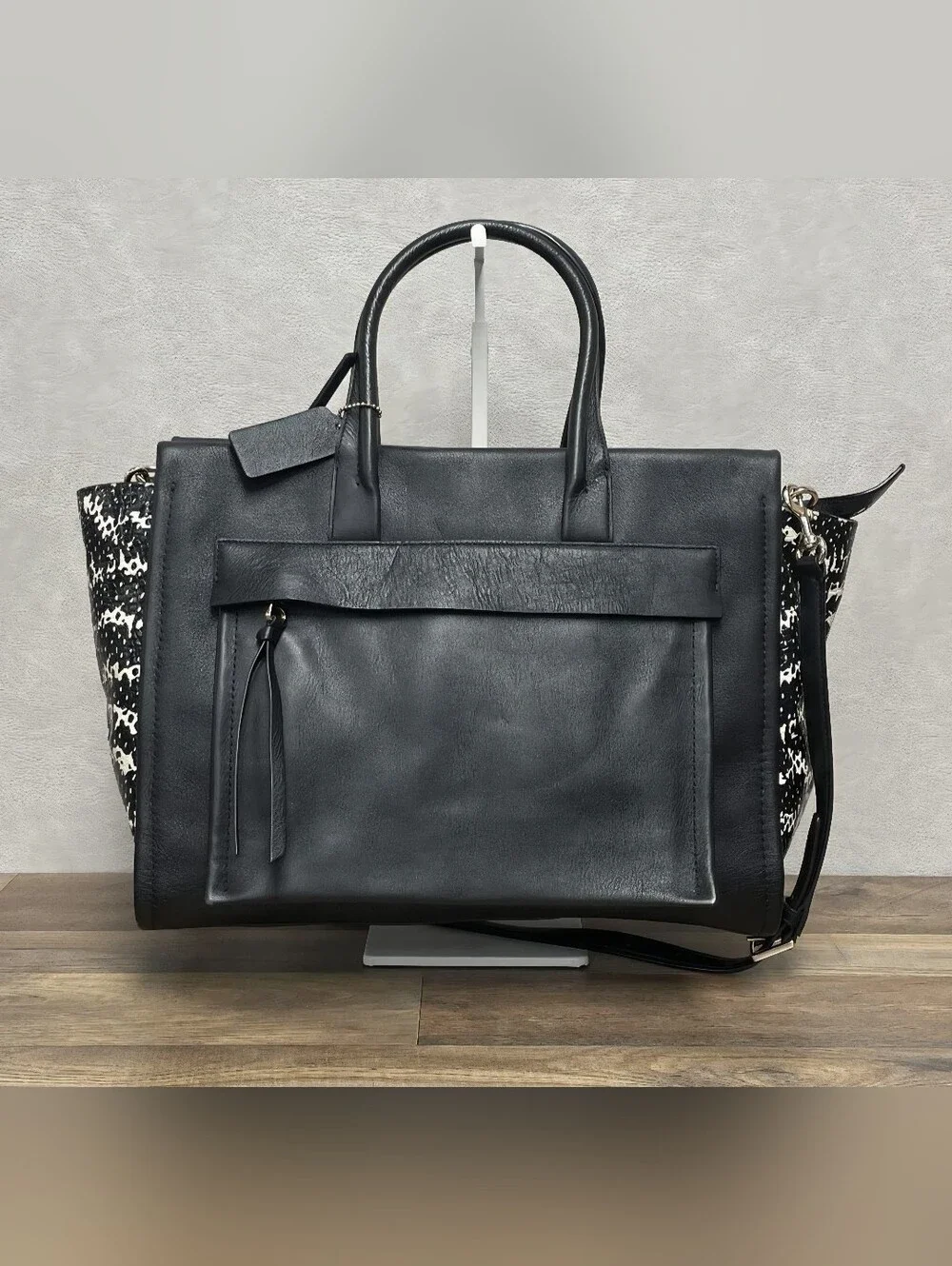 Coach Bleecker Riley Python Satchel - Picture 2 of 7